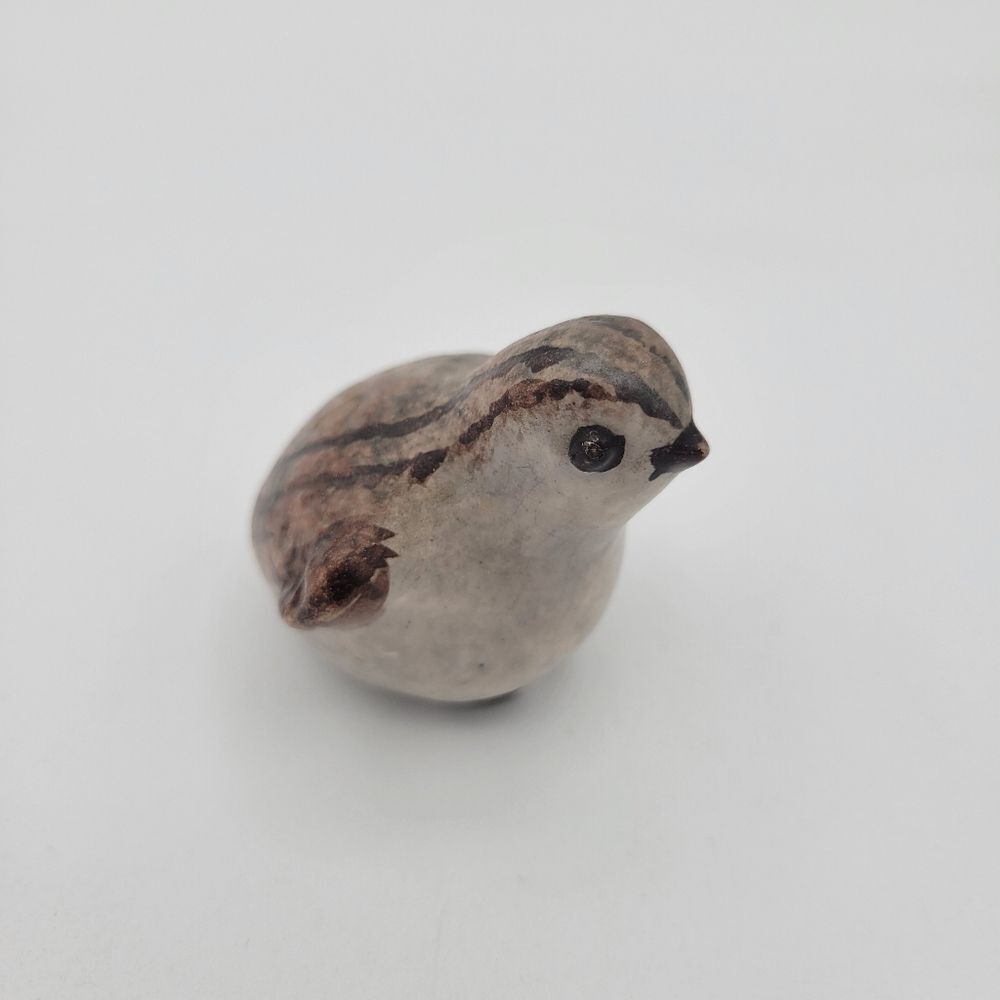 Adorable Small Stonware Pottery Figurine - Picture 8 of 8